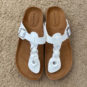 Maurice’s White Birkenstock Sandal